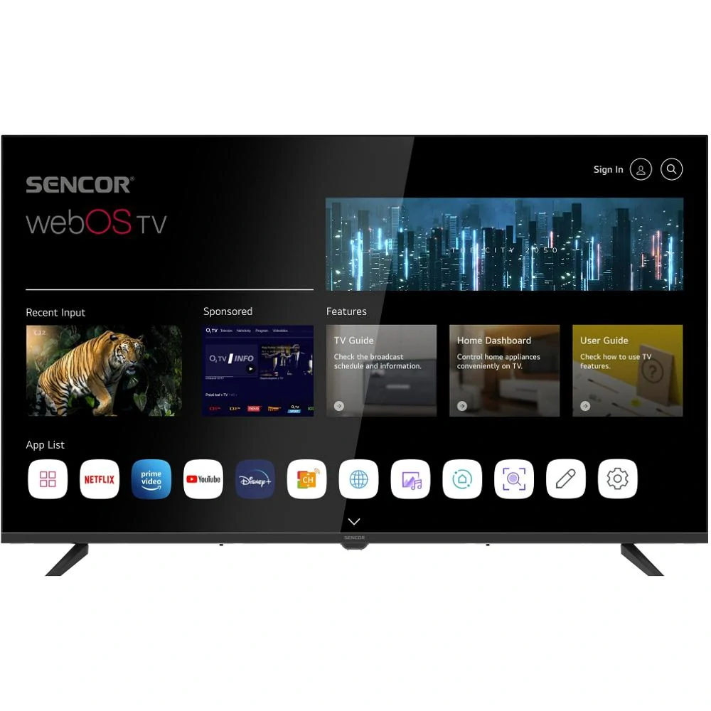 SLE 40FS802TCSB SMART TV SENCOR