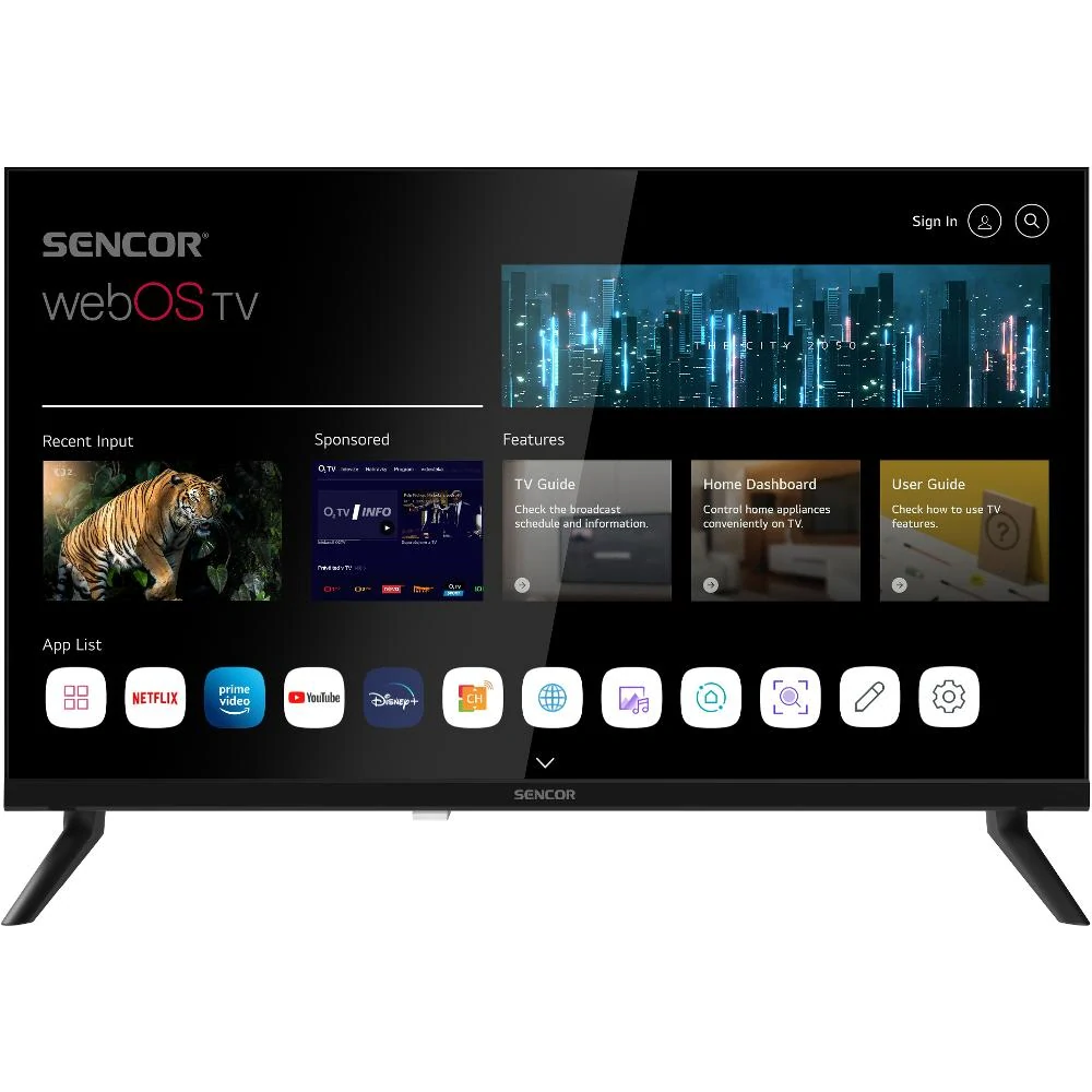 SLE 32S830MB WEBOS SMART TV 12V SENCOR