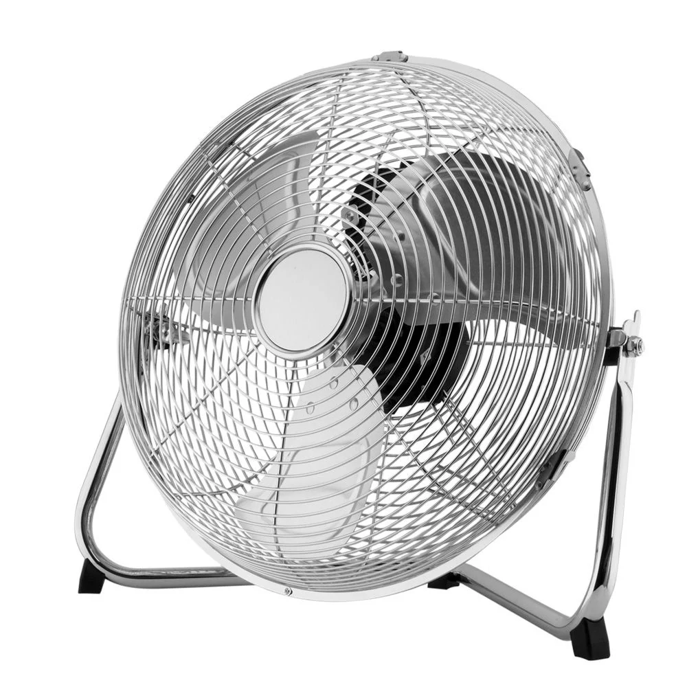 Podlahový ventilátor 35cm, 3 rychlosti, chrom, 70 W