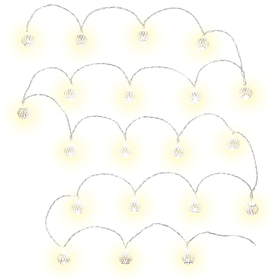 RXL 172 stříbrné koule,20LED CW RETLUX