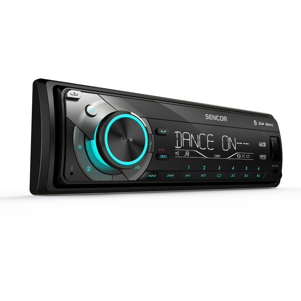 SCT 5051BMR AUTORÁDIO S USB/SD SENCOR