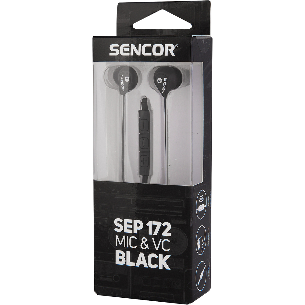 SEP 172 VCM BLACK SLUCHÁTKA SENCOR