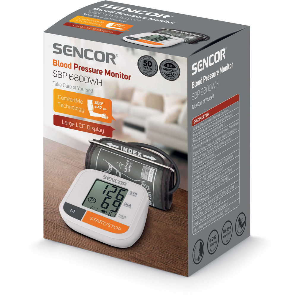 SBP 6800WH digitální tlakoměr SENCOR