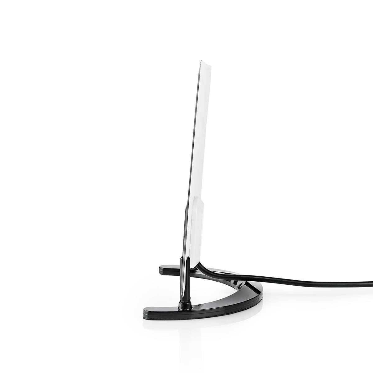 Pokojová HDTV Anténa | 0-25 km | Zesílení 26 dB | FM/VHF/UHF