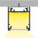AL profil FKU75 EF/TY pro LED, bez plexi, 2m, elox