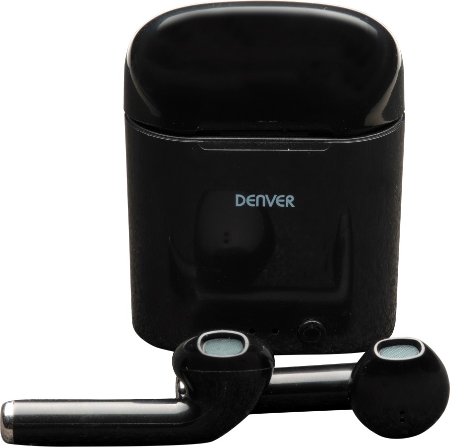 Denver TWE-36BLACKMK3 - bezdrátová bluetooth sluchátka černá