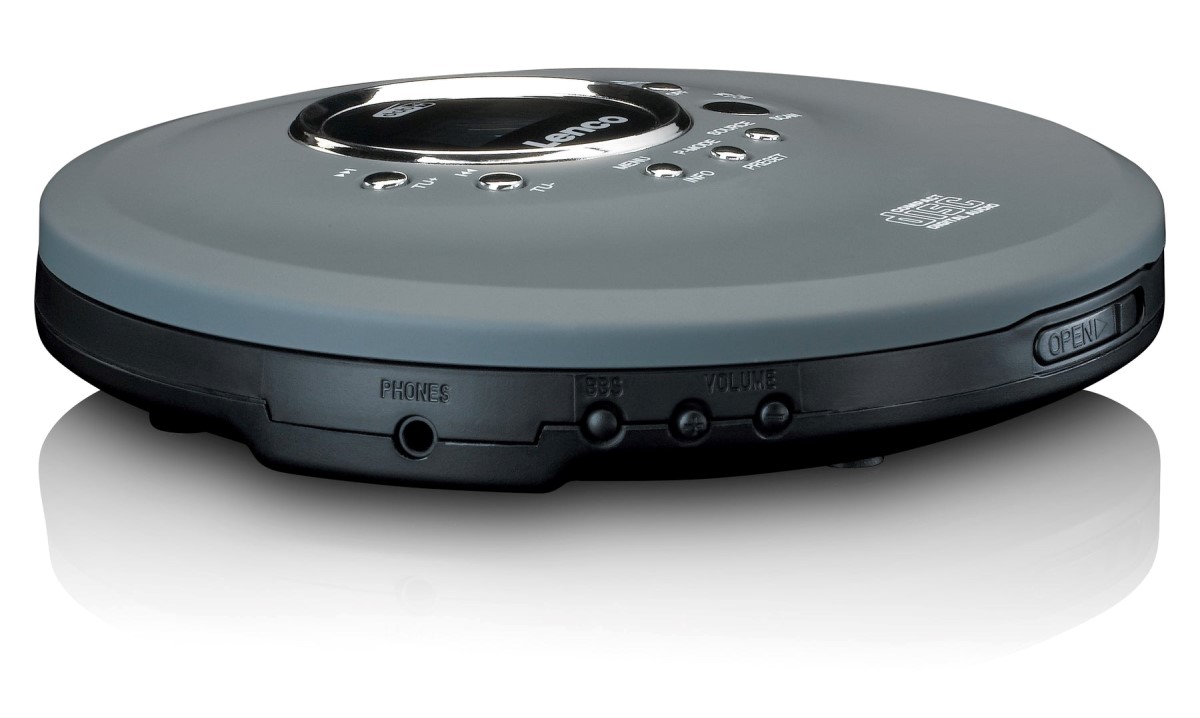 Lenco CD-400GY - discman CD/MP3 a DAB+/FM rádio