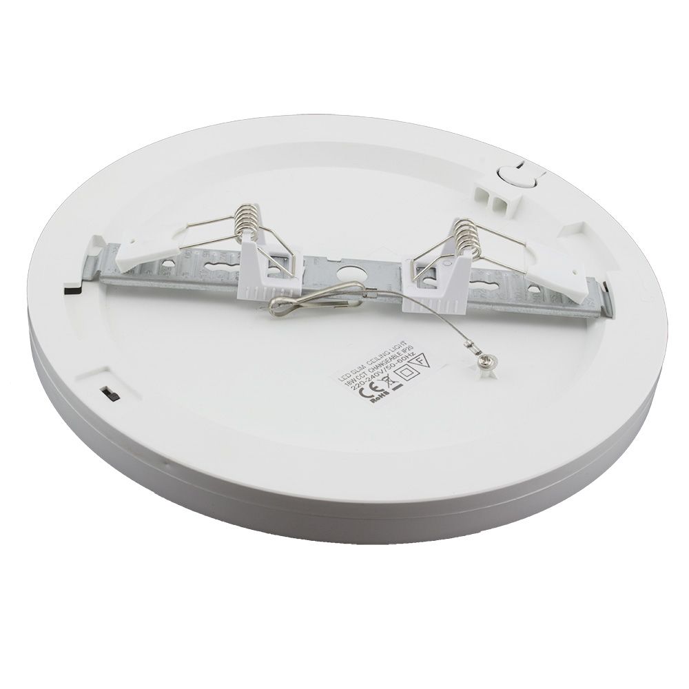 LED svítidlo UNI SLIM 3v1, kulaté, 18W, 3000-4000-6000K,magnetické, bílé