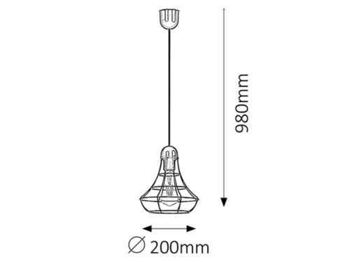 Rabalux  Lustr 4650