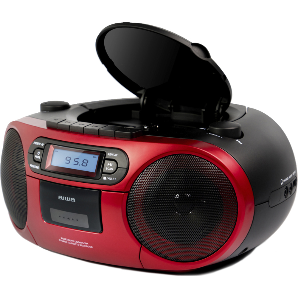 BBTC-550RD RADIOMAG CD/TAPE/MP3/BT AIWA Radiomagnetofon s CD