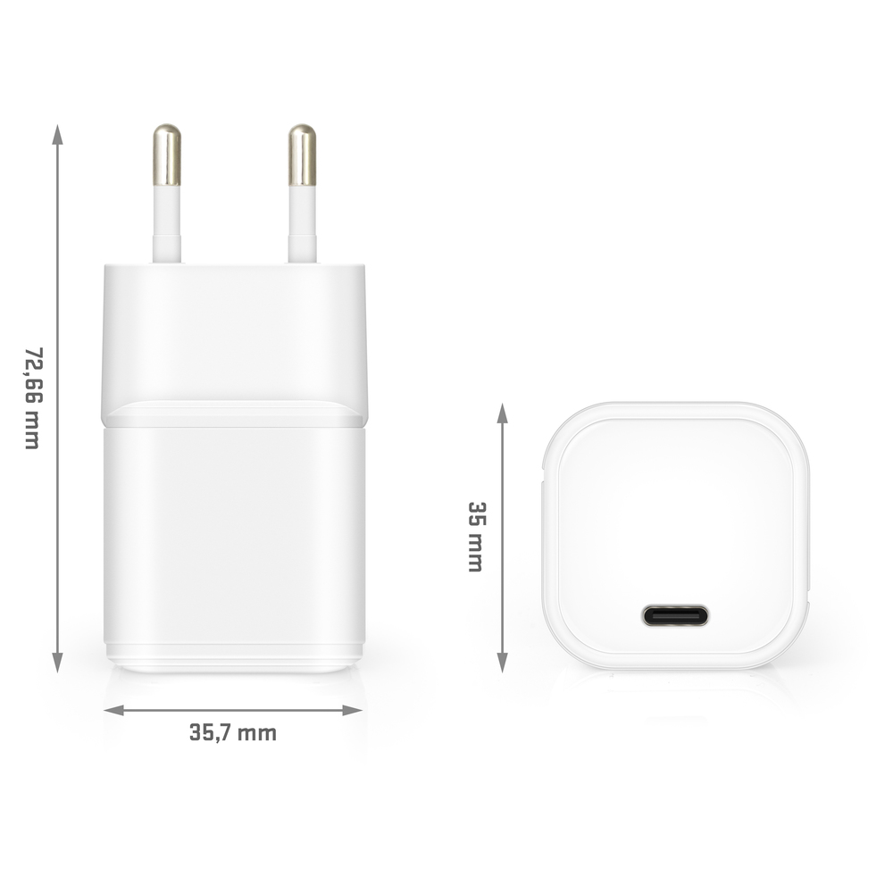 YAC 3045 GaN USB C nabíječka 45W YENKEE