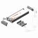 AL profil FKU15 G/W pro LED, bez plexi, 2m, surový