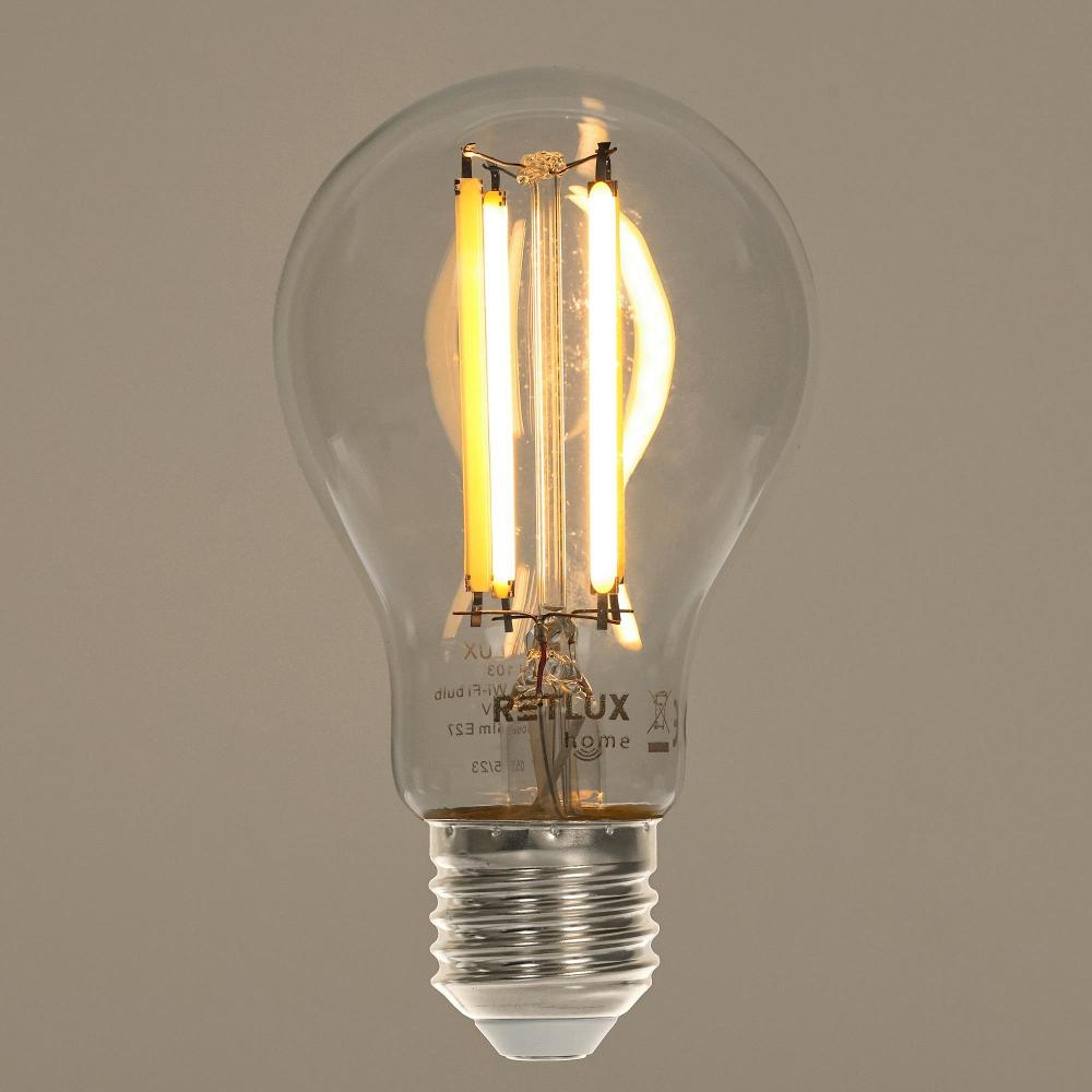 RSH 103 A60 E27 filament 7 W CCT RETLUX LED SMART žárovka