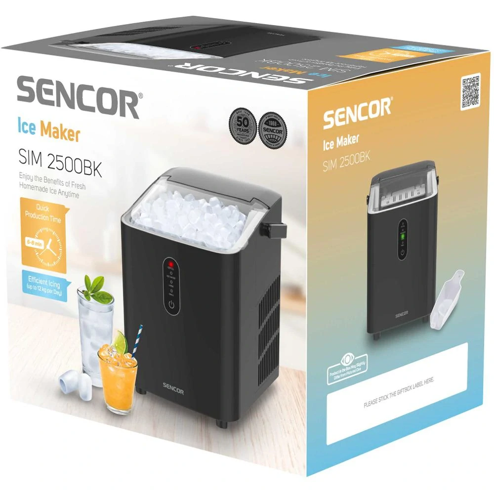 SIM 2500BK výrobník ledu SENCOR