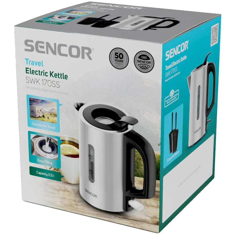 SWK 170SS Cestovní rychl. konvice SENCOR