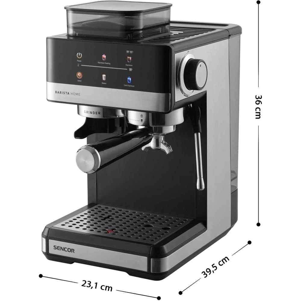 SES 5000SS Espresso SENCOR