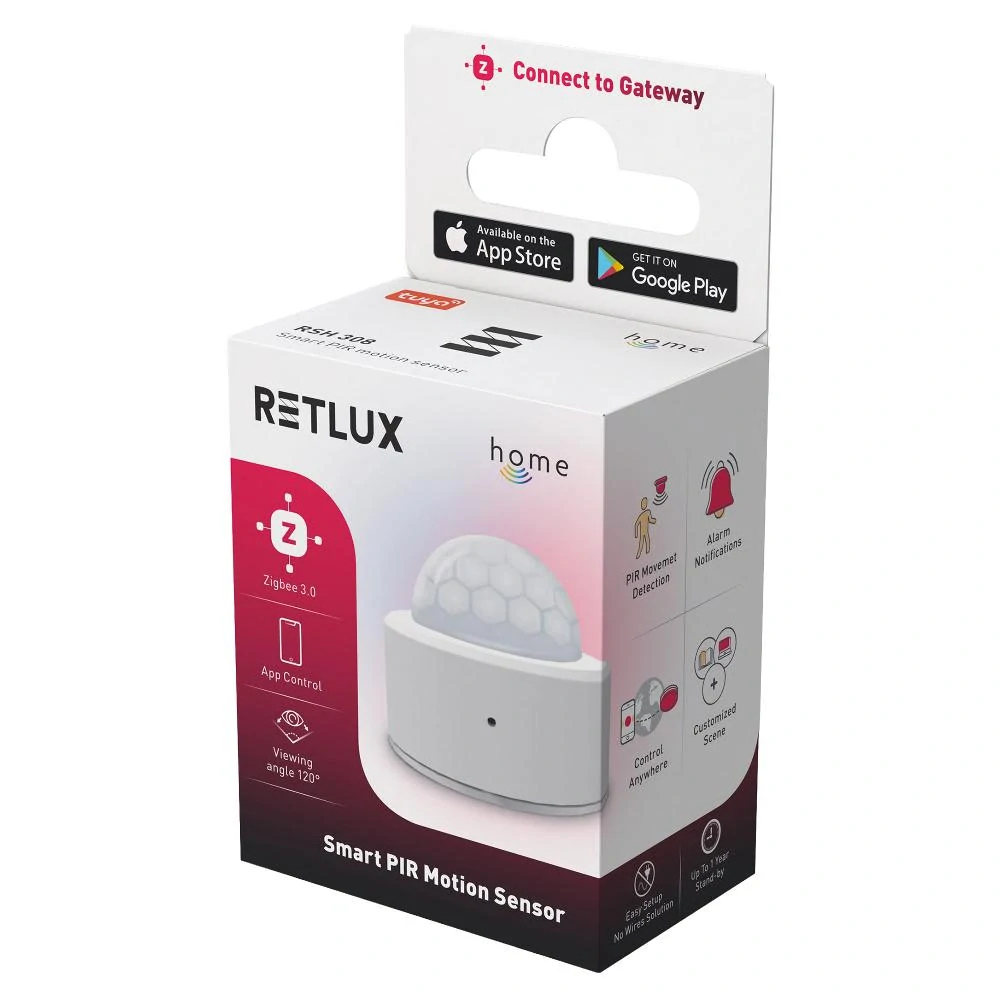 RSH 308 PIR smart pohyb. senzor RETLUX