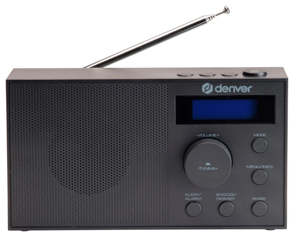 Denver DAB-51B - rádio s DAB+ a FM tunerem