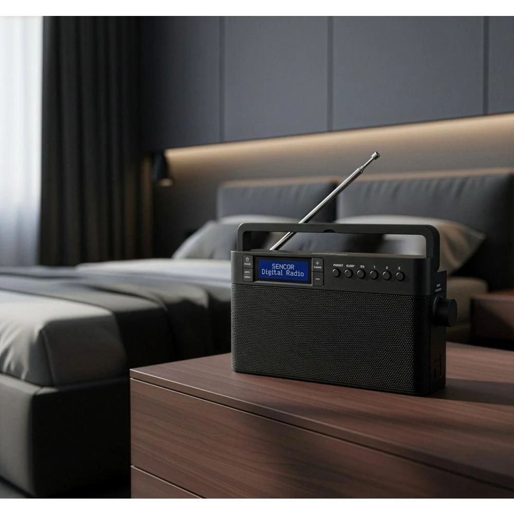 SRD 7810 DAB/FM/BT RÁDIO SENCOR