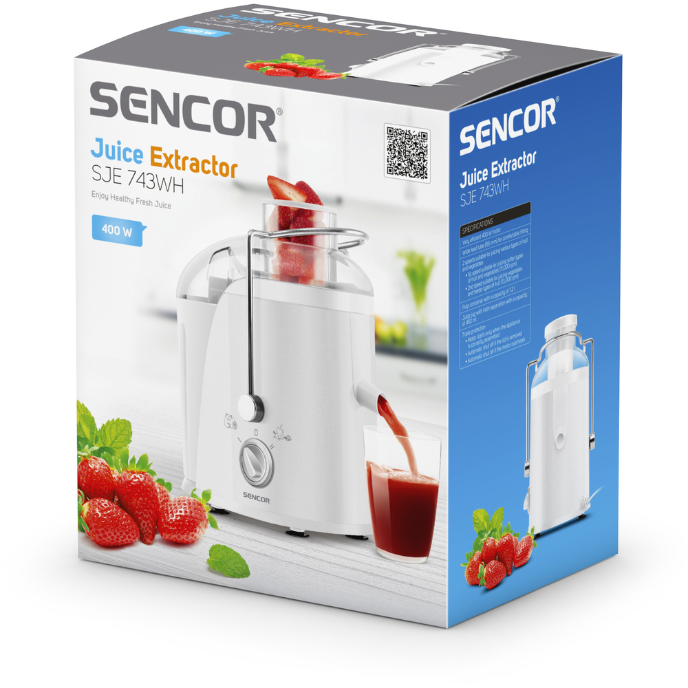 SJE 743WH odšťavňovač SENCOR