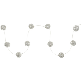 RXL 138 stříbrné koule 10LED WW RETLUX
