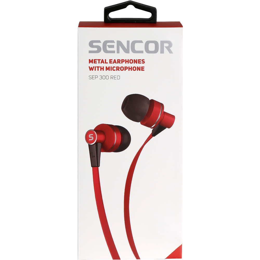 SENCOR SEP 300 MIC RED   SLUCHÁTKA 