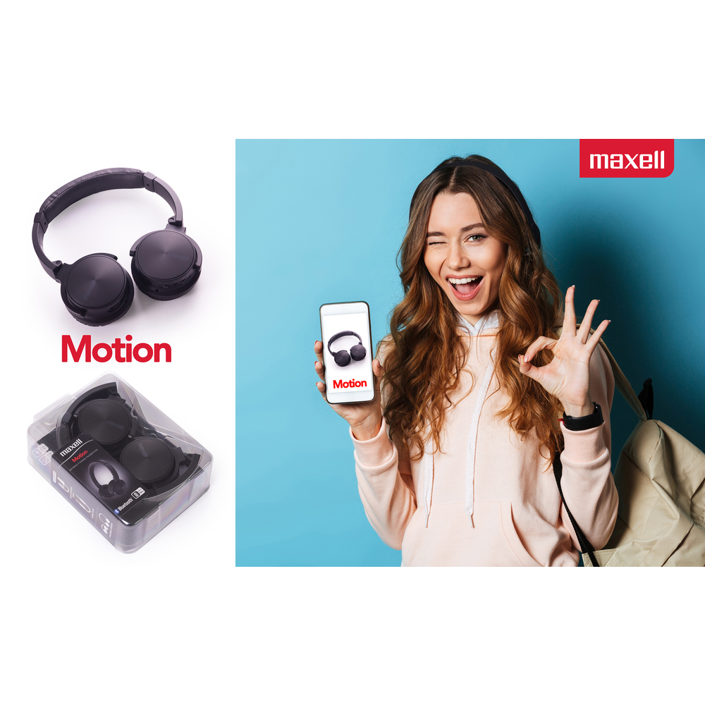 303985 BT900 MOTION HEADPHONES MAXELL