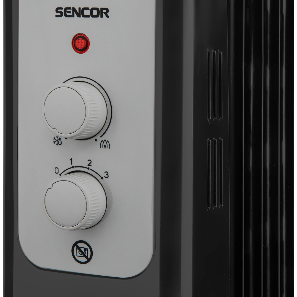 SOH 3307BK olejový radiátor SENCOR