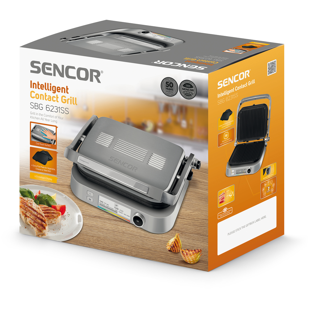 SBG 6231SS kontaktní gril SENCOR