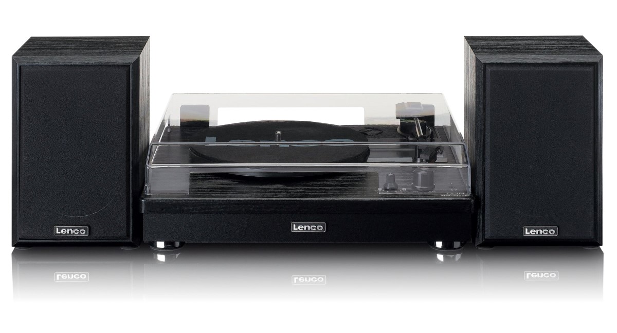 Lenco LS-101BK - gramofon se samostatnými reproduktory a BT