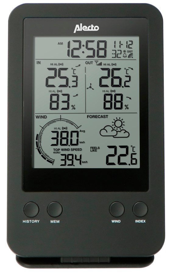 Alecto WS-3400 - profesionální meteostanice