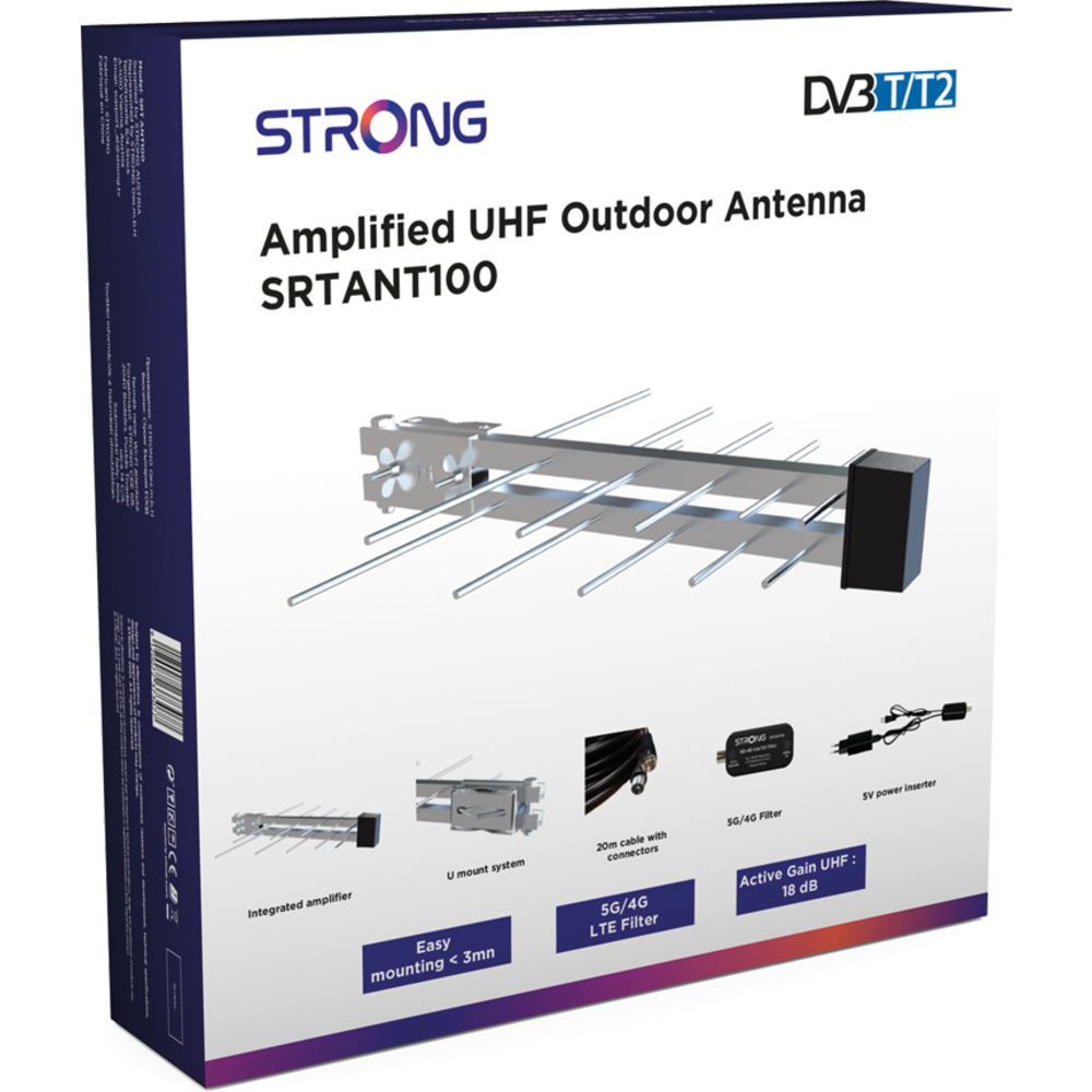 SRT ANT100 ANTÉNA DVBT ALL IN ONE STRONG