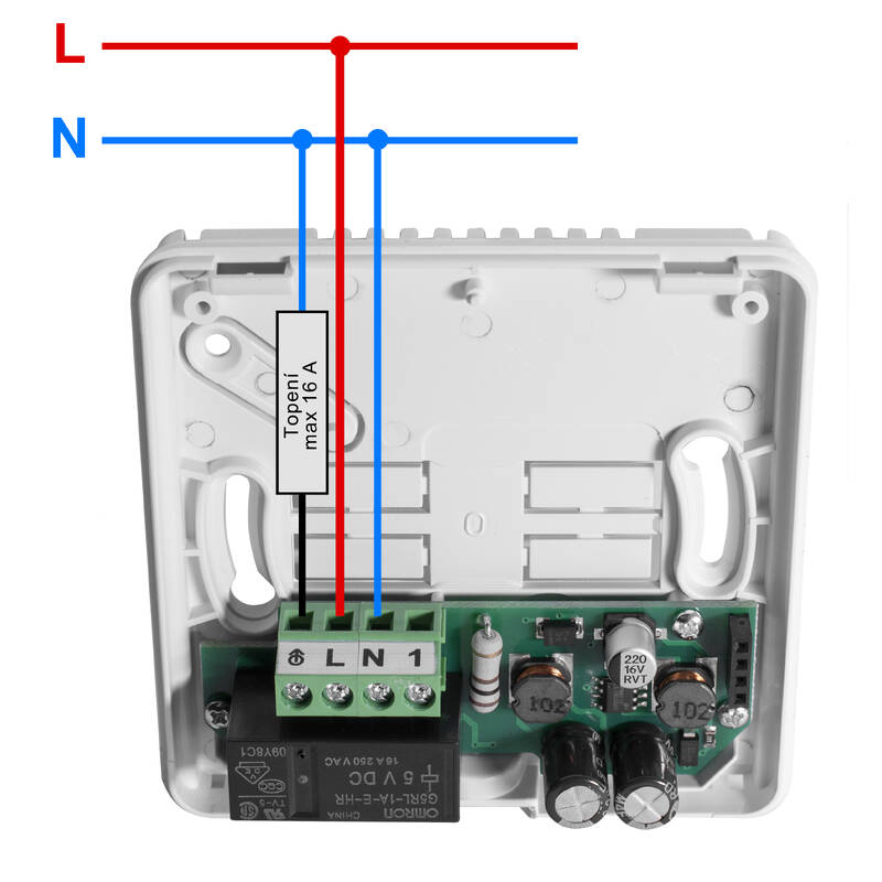 Termostat Elektrobock Prostorový WiFi (PT14P WIFI)