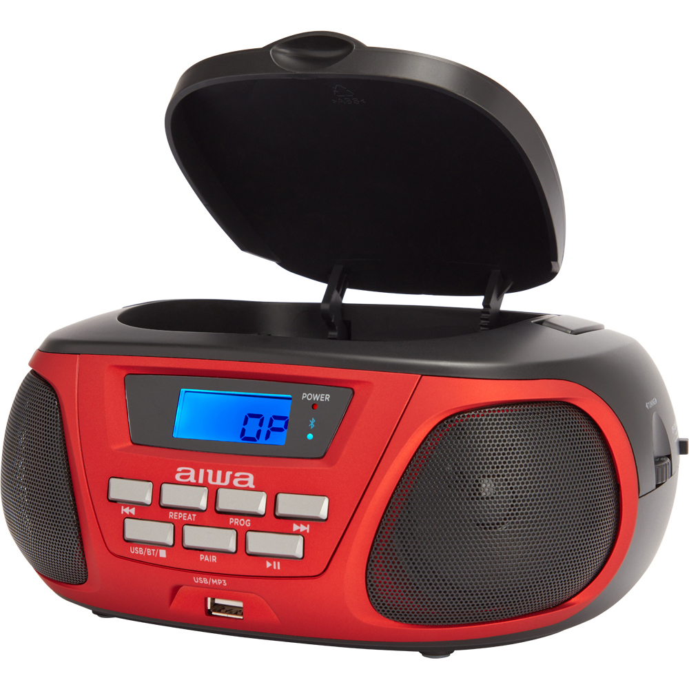 BBTU-300RD BOOMBOX CD/MP3/USB AIWA