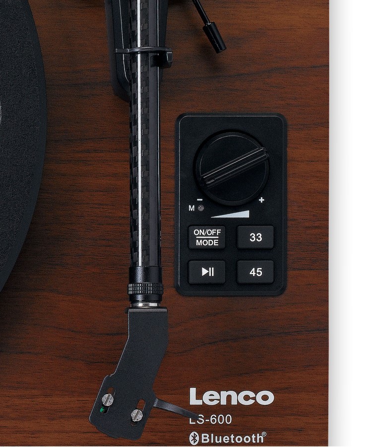 Lenco LS-600WA - HiFi gramofon se samostatnými reproduktory
