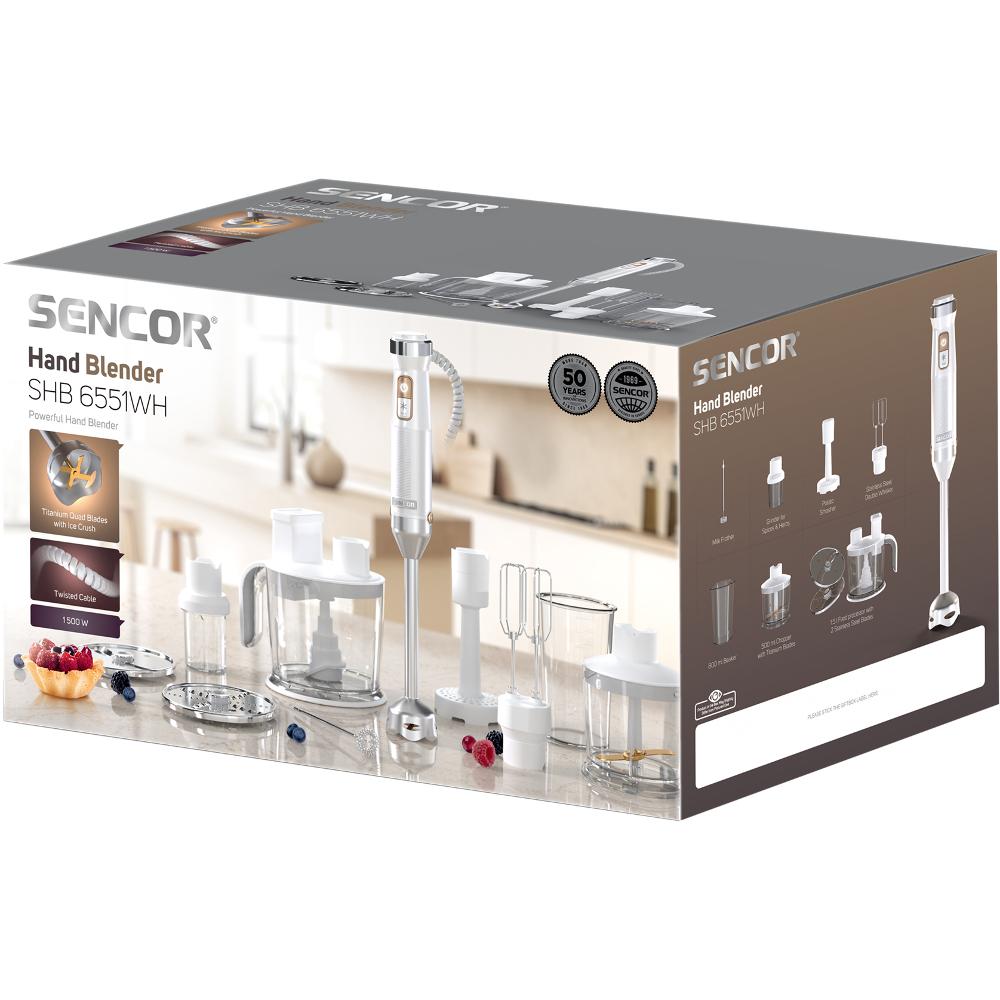 SHB 6551WH tyčový mixér SENCOR