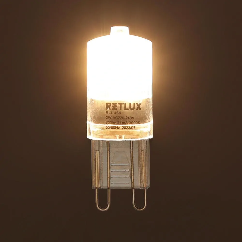 RLL 468 G9 2W LED mini WW RETLUX