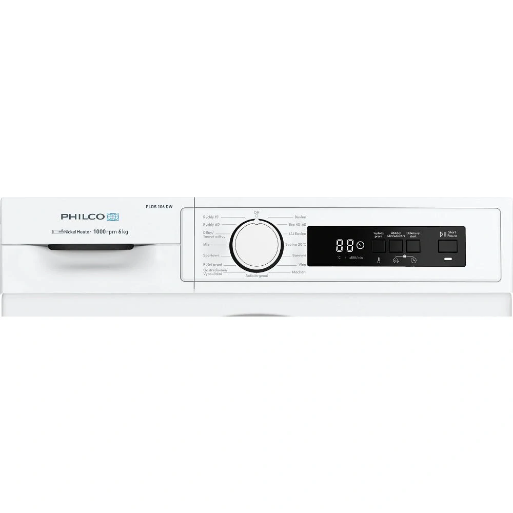 PLDS 106 DW automatická pračka PHILCO
