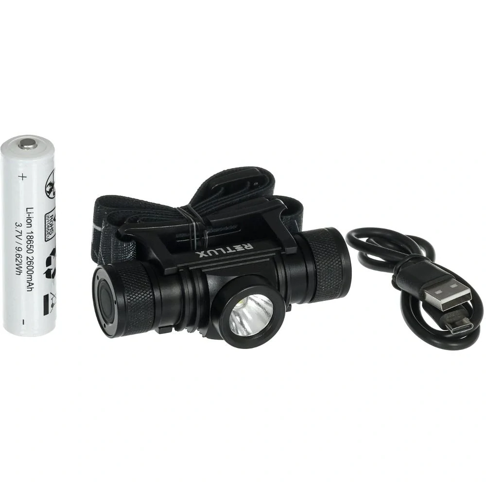 RPL 706 NABÍJECÍ ČELOVKA OUTDOOR RETLUXRPL 706 NABÍJECÍ ČELOVKA OUTDOOR RETLUX