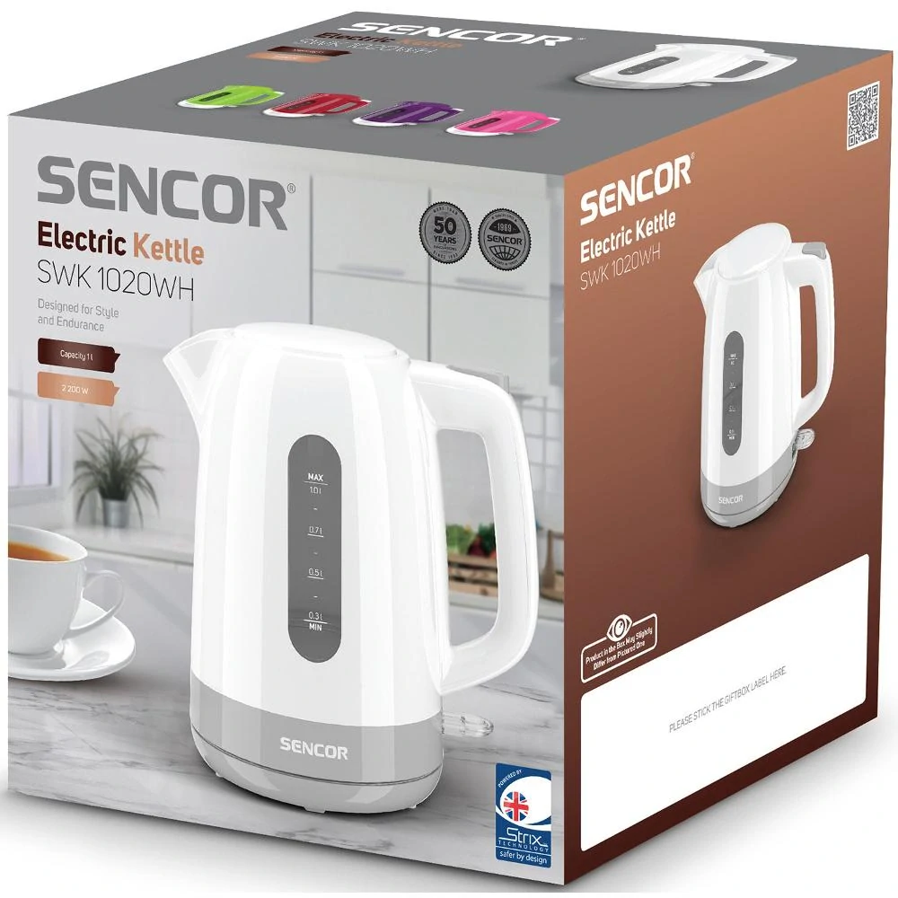 SWK 1020WH Varná konvice SENCOR