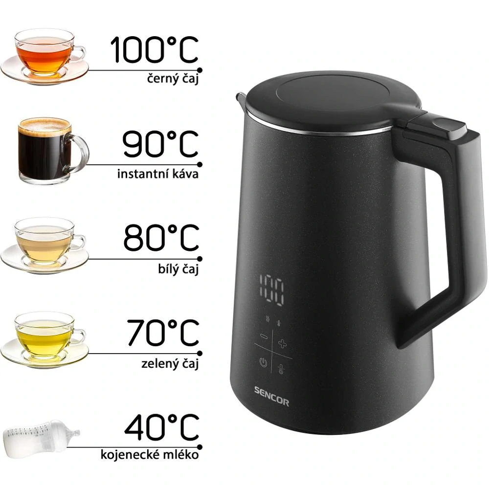 SWK 0600BK konvice SENCOR