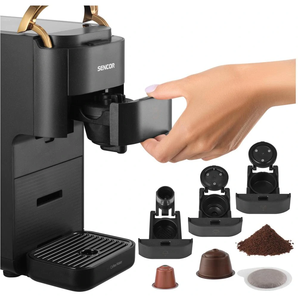 SCC 1000BK Kávovar na kapsle SENCOR