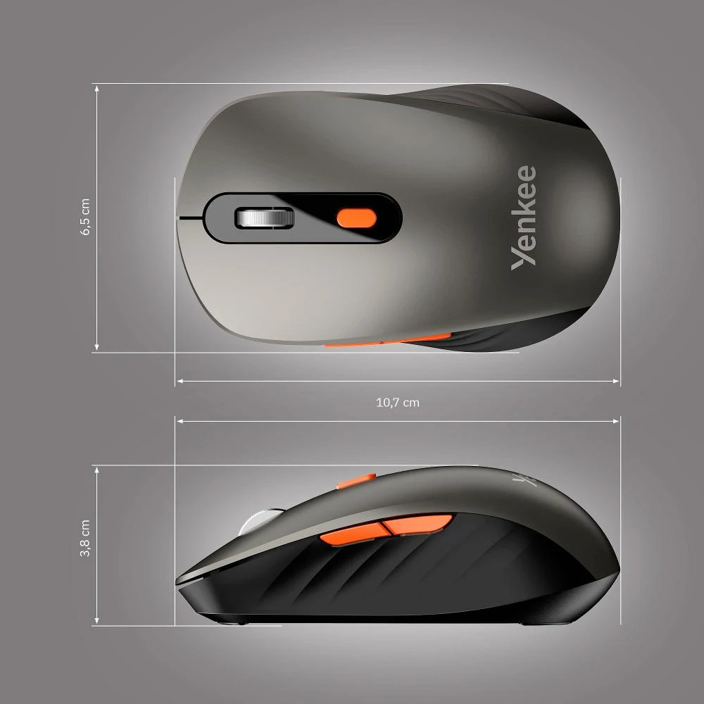 YMS 2045GY Dual mode WL myš SWAY YENKEE