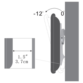 SHO 2041 SLIM DRŽÁK LCD 40-65'' STELL