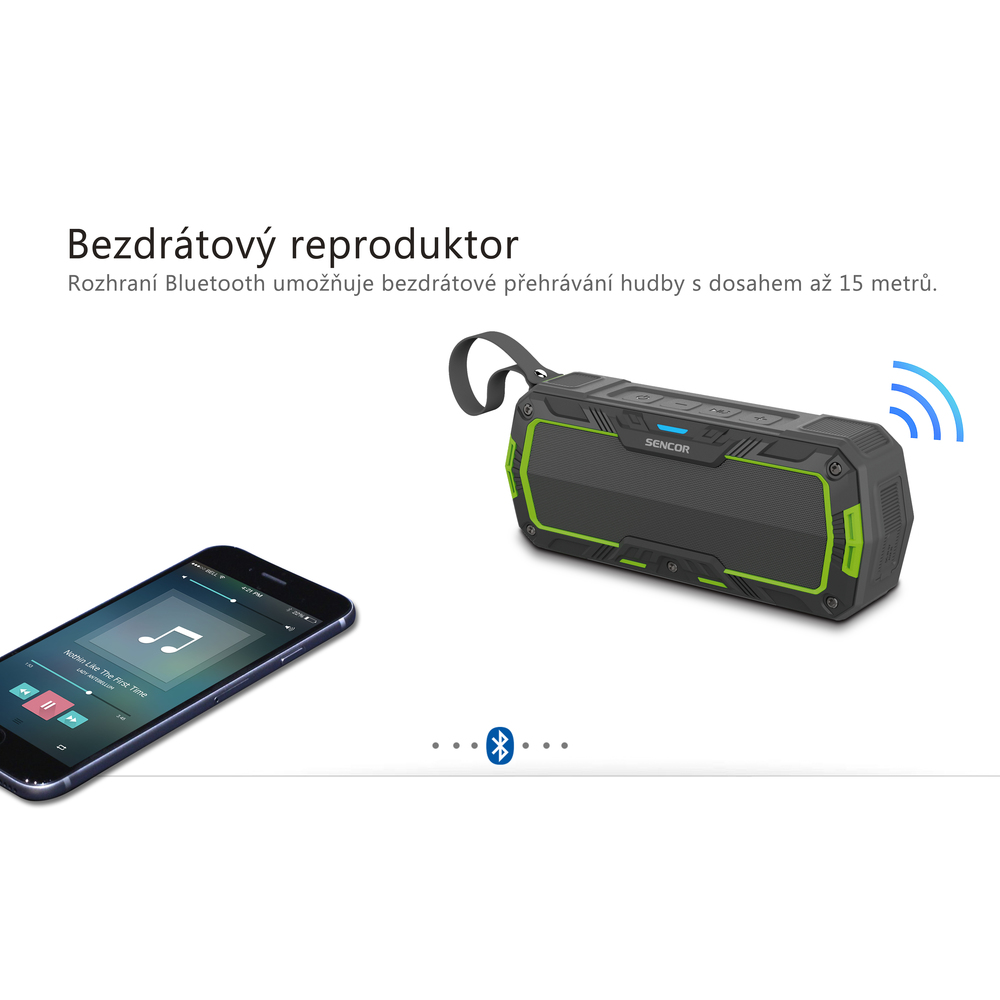 SSS 1100 BLACK BT SPEAKER SENCOR