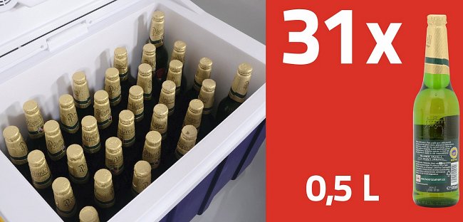 Autochladnička Compass 50 l 230V/ 12V pojízdná
