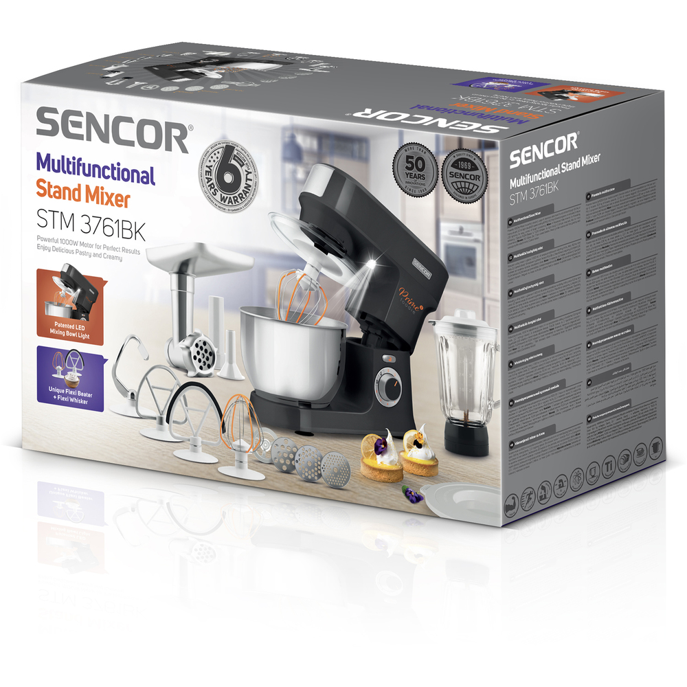 STM 3761BK Kuchyňský robot SENCOR