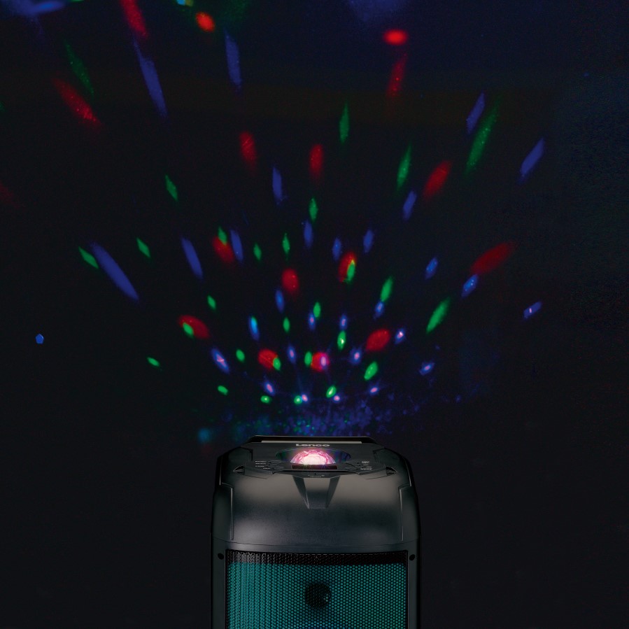 Lenco PA-260BK - party repro s Bluetooth, rádio