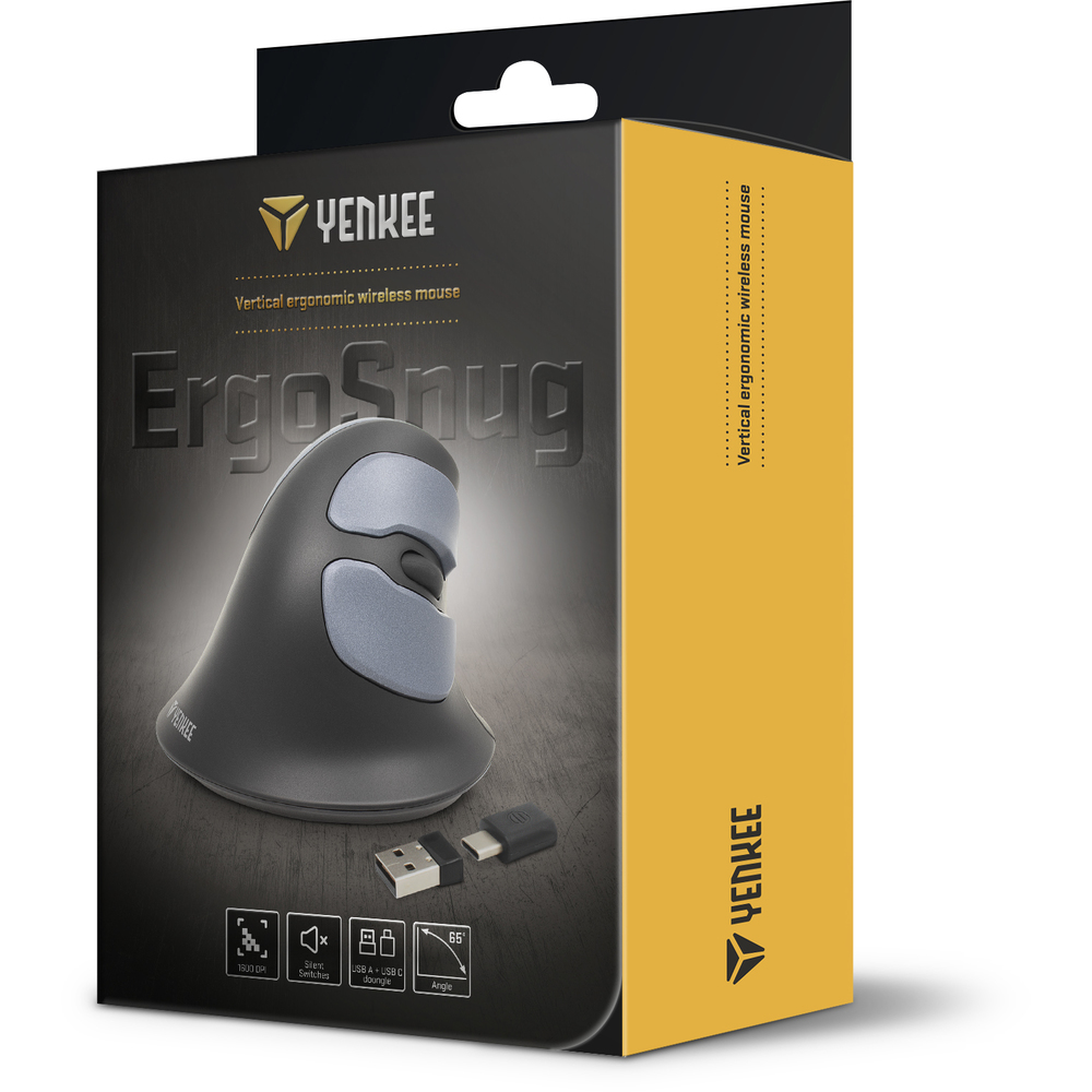 YMS 5050 Myš WL ergonomická SHELL YENKEE