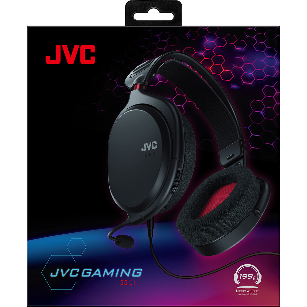 GG-01BQ HERNÍ SLUCHÁTKA S MIKROFONEM JVC